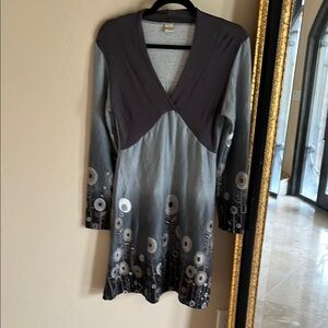 Kathmandu Elegant A- Line Patterned Dress